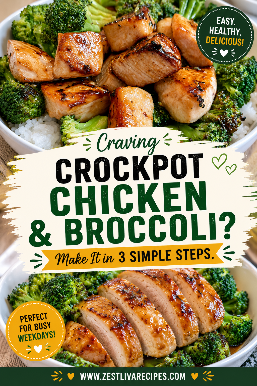 crockpot chicken and broccoli