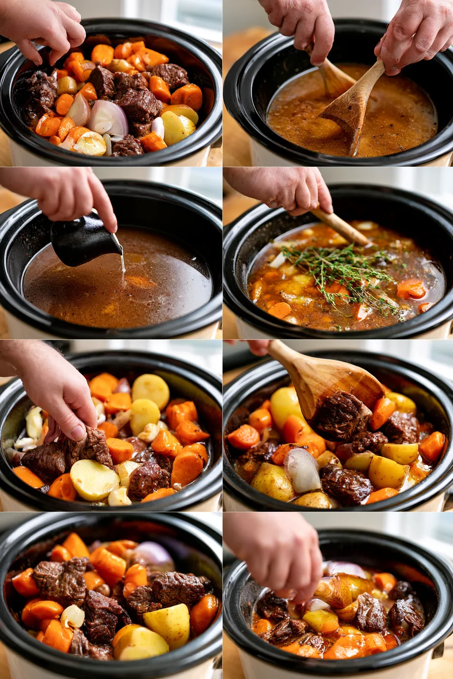 slow cooker beef stew