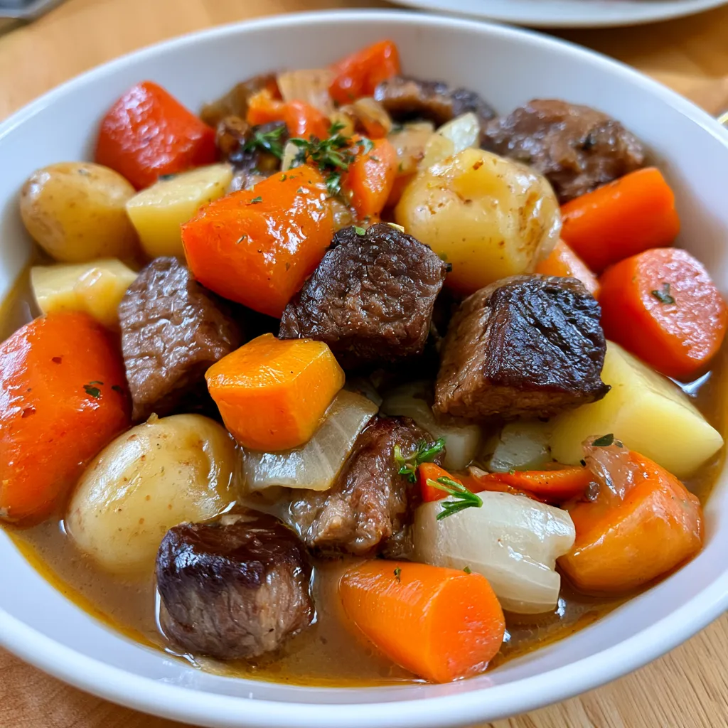slow cooker beef stew