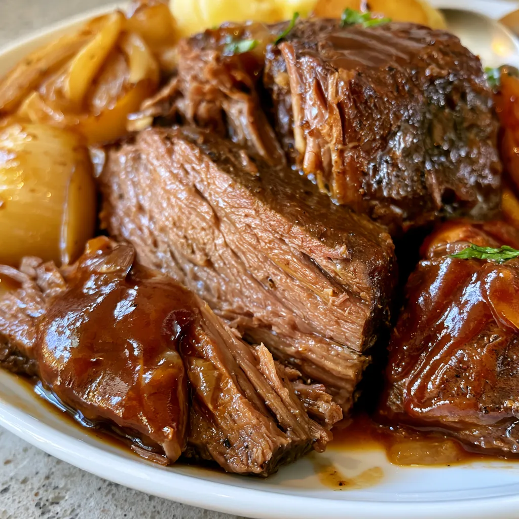 bbq crockpot roast