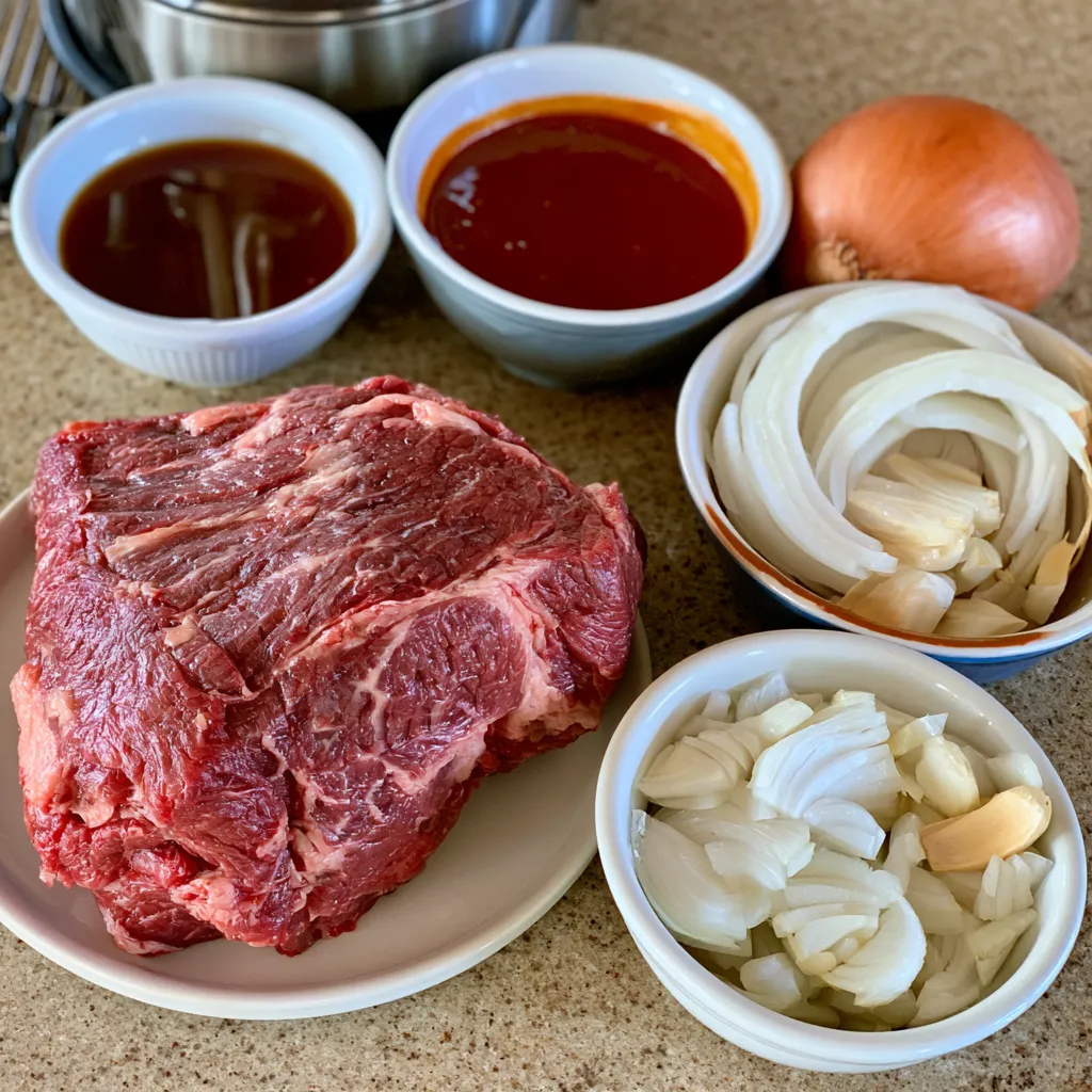 bbq crockpot roast