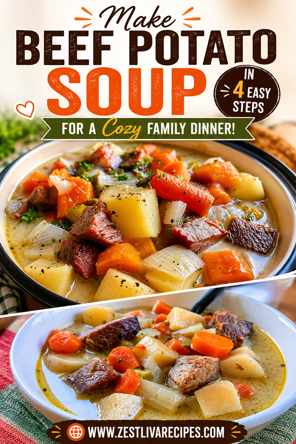 beef potato soup crock pot