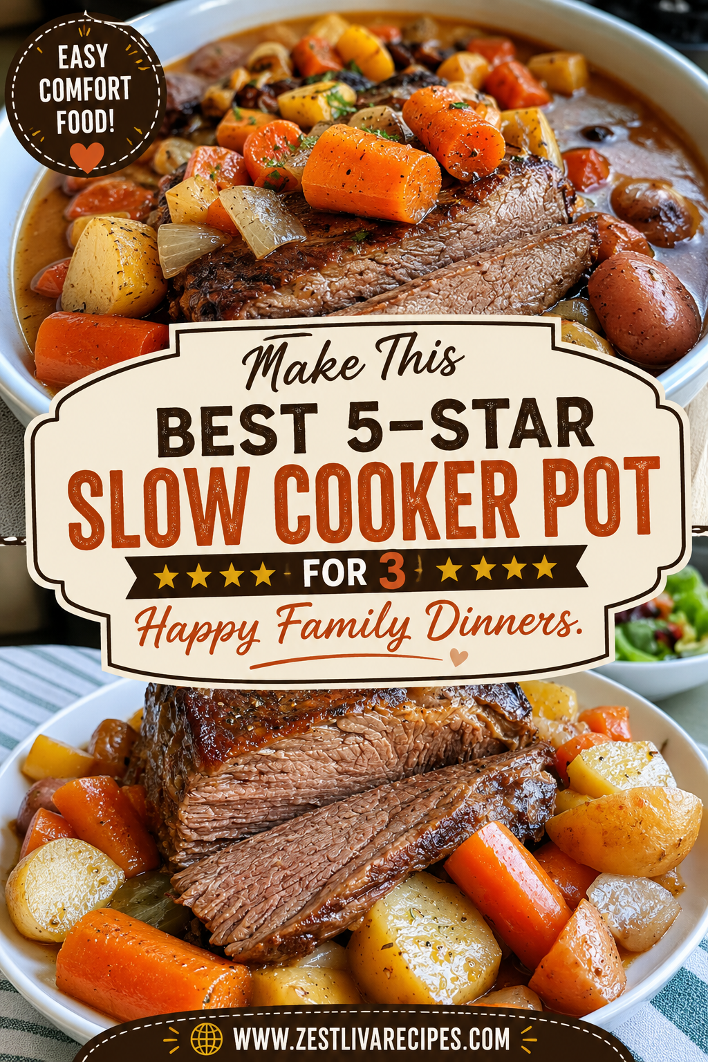 best 5-star slow cooker pot roast recipe ever