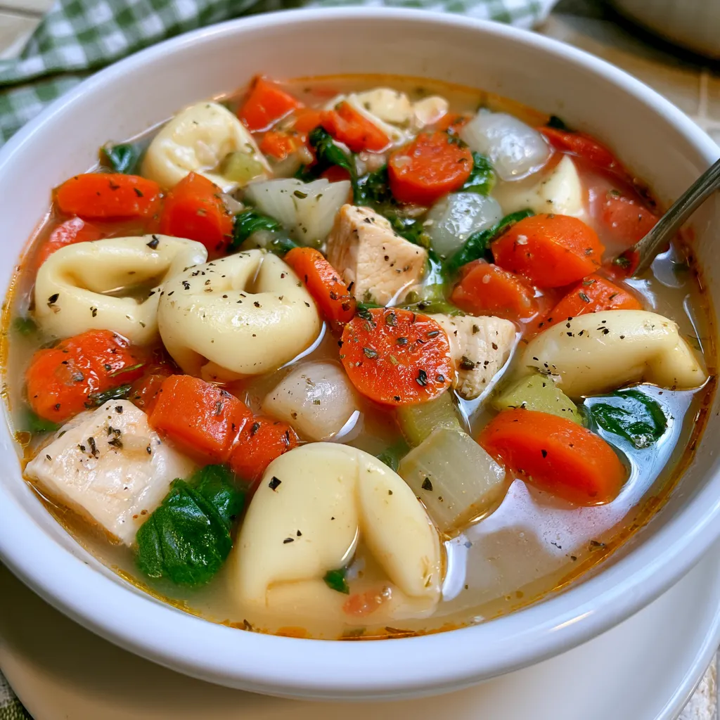 chicken tortellini soup