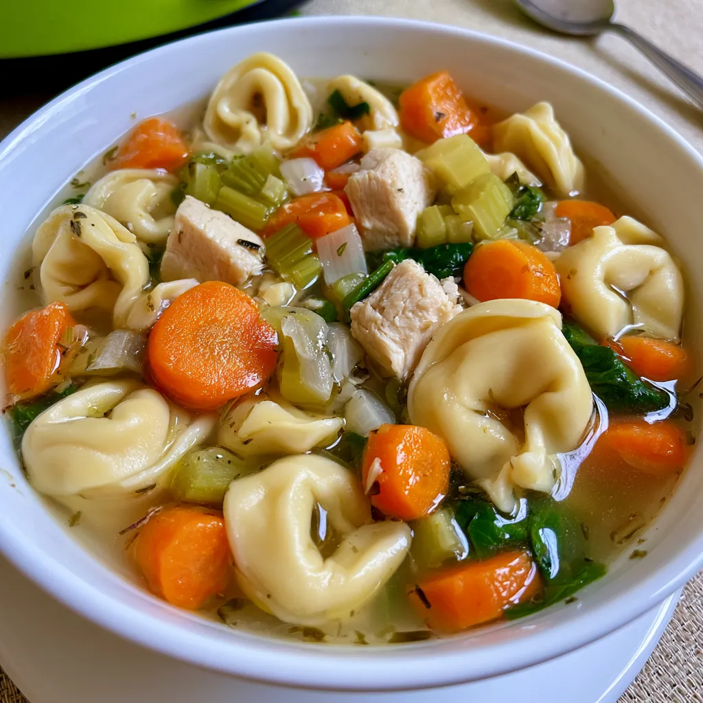 chicken tortellini soup