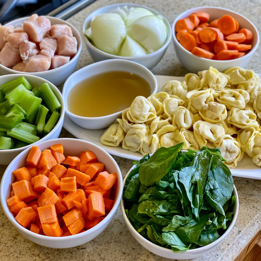 chicken tortellini soup