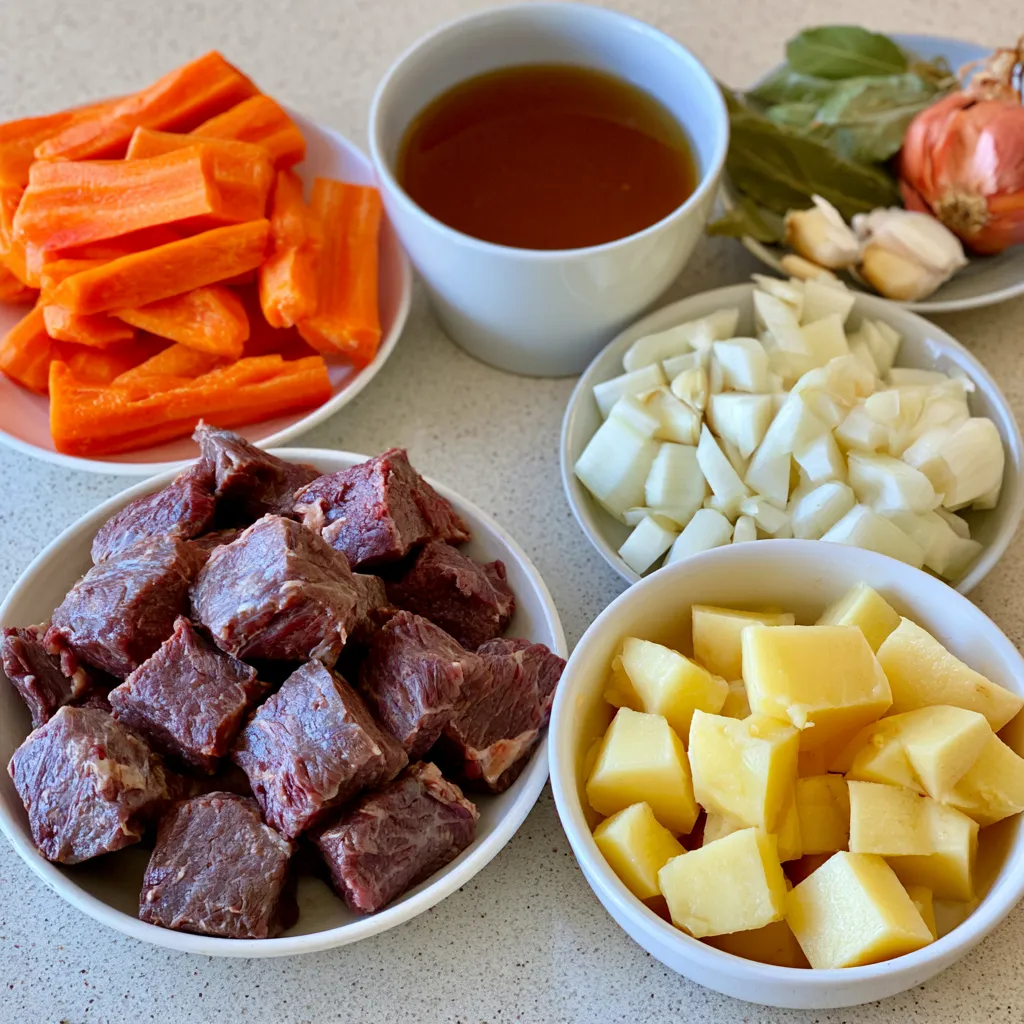 cozy fall crockpot beef stew