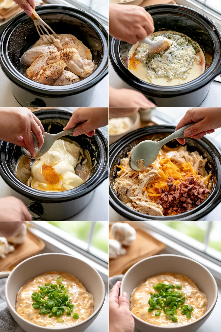 creamy crockpot crack chicken