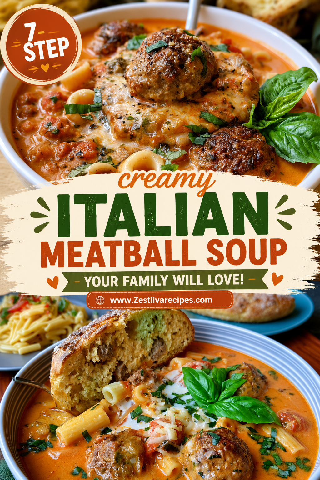 creamy italian meatball soup