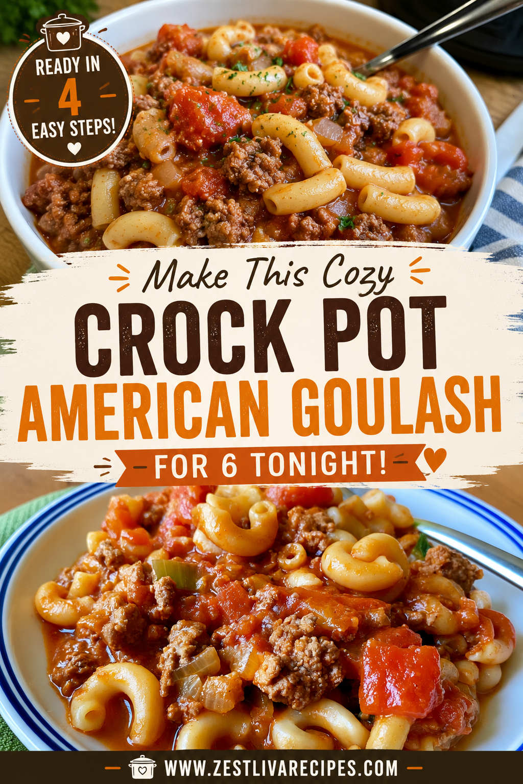crock pot american goulash
