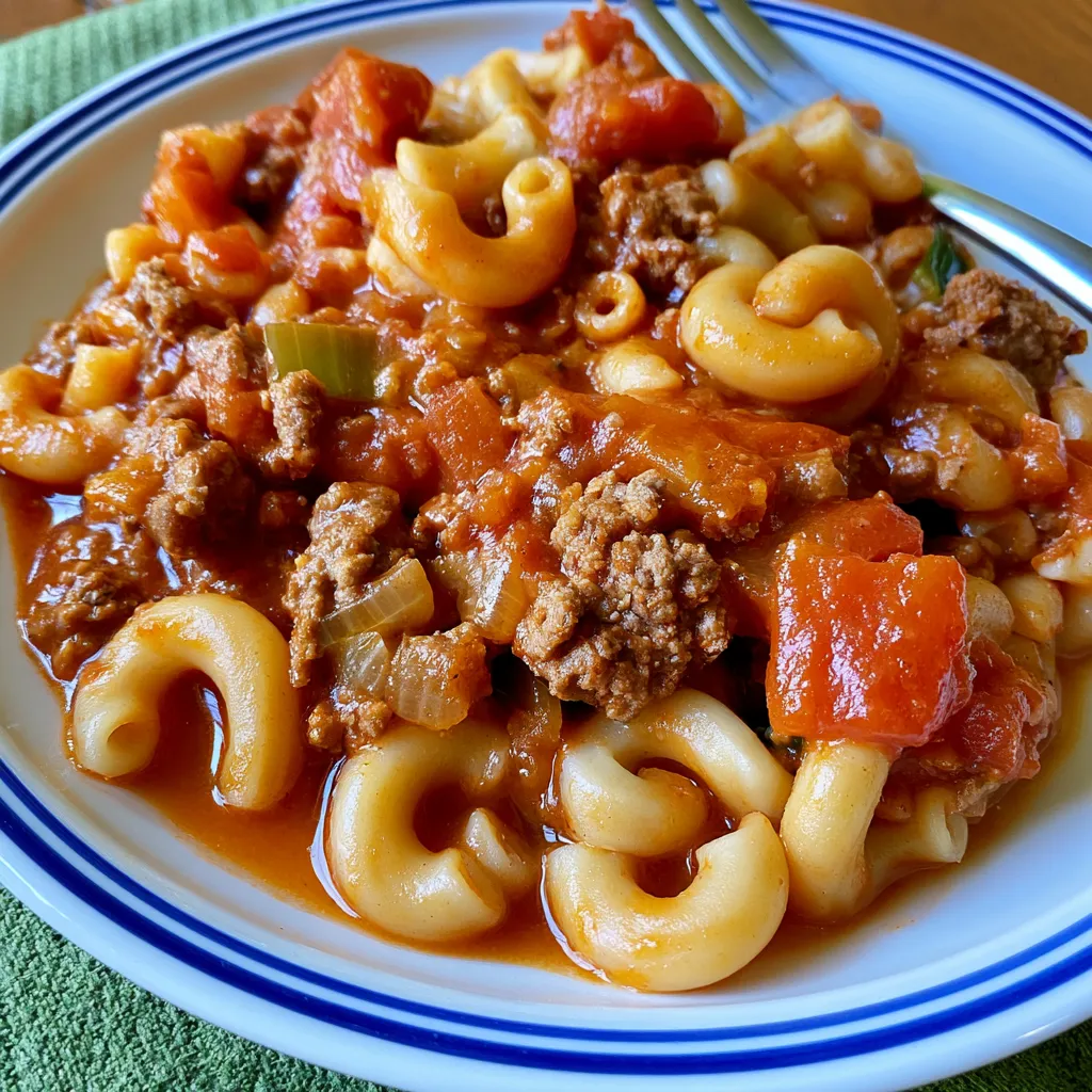 crock pot american goulash