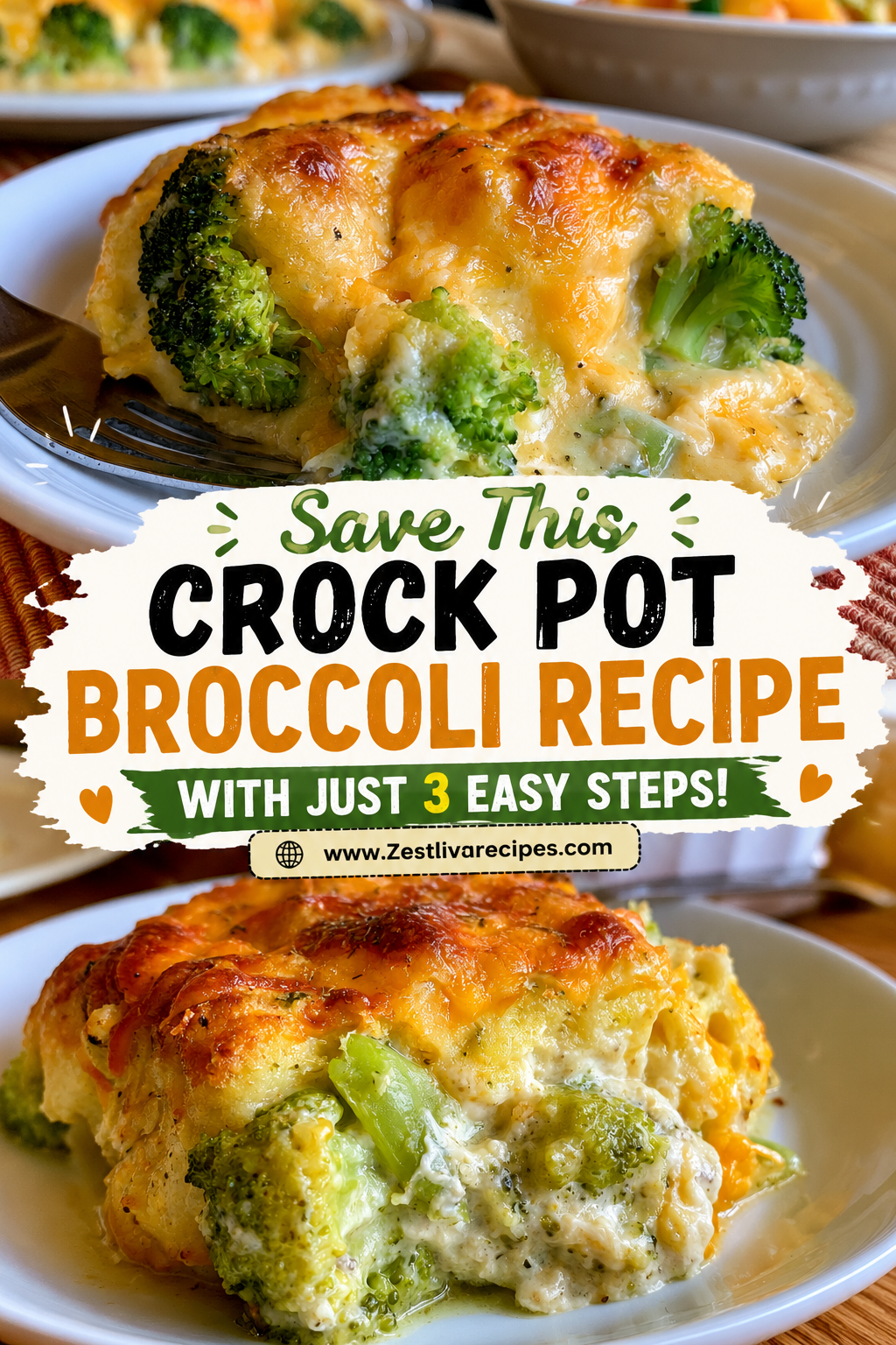 crock pot broccoli cheese casserole