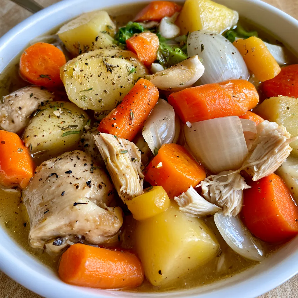 crock pot chicken stew