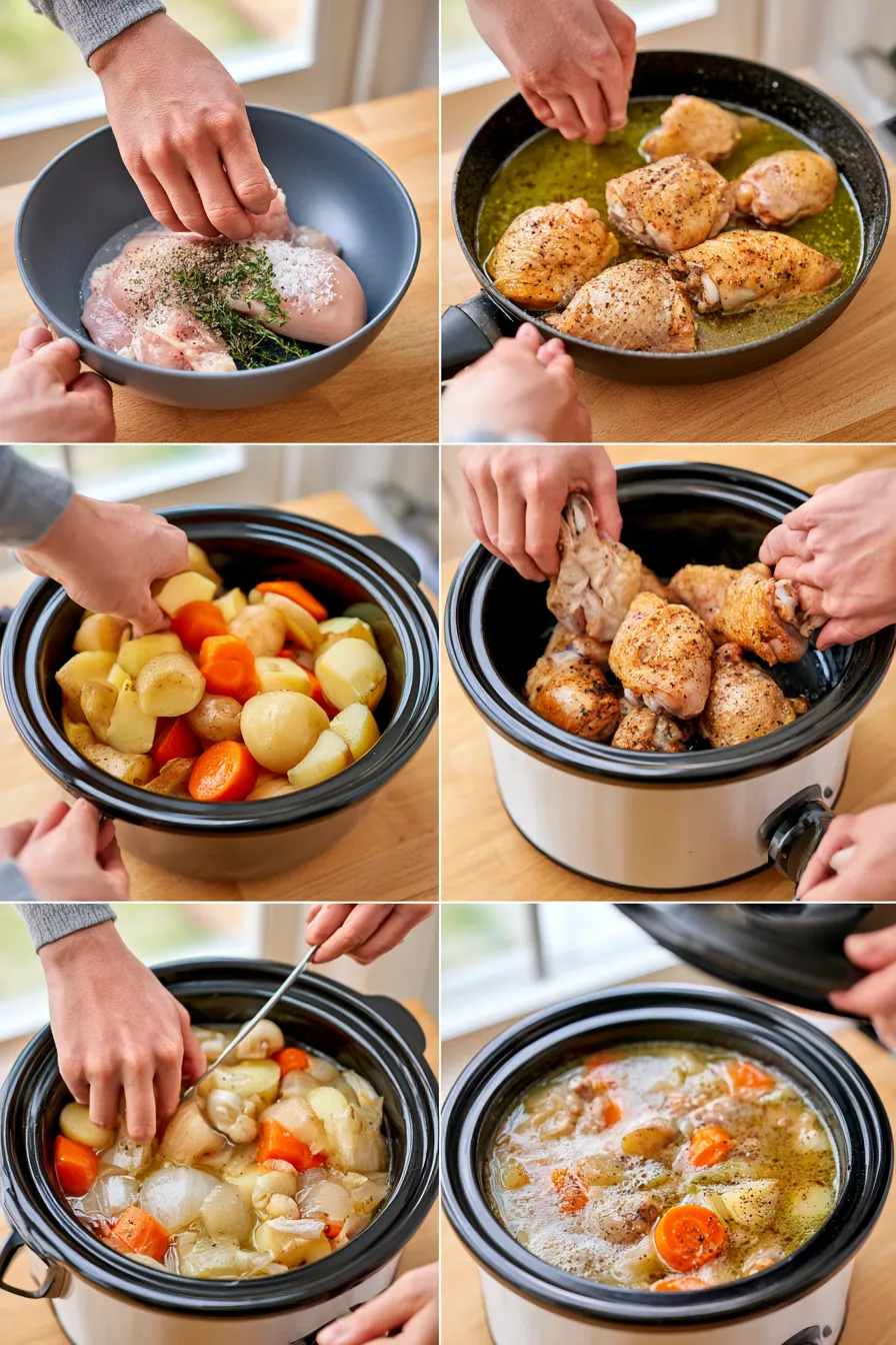 crock pot chicken stew