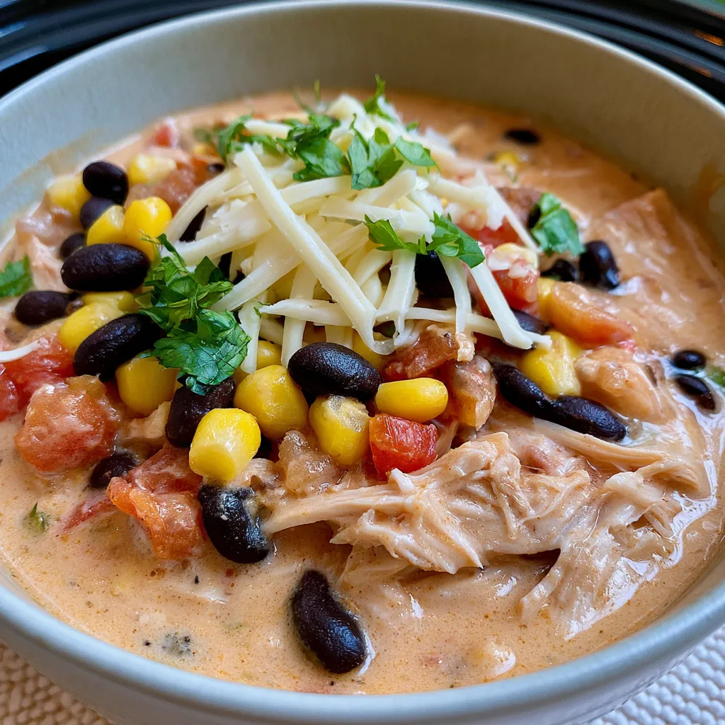 crock pot cream cheese chicken chili