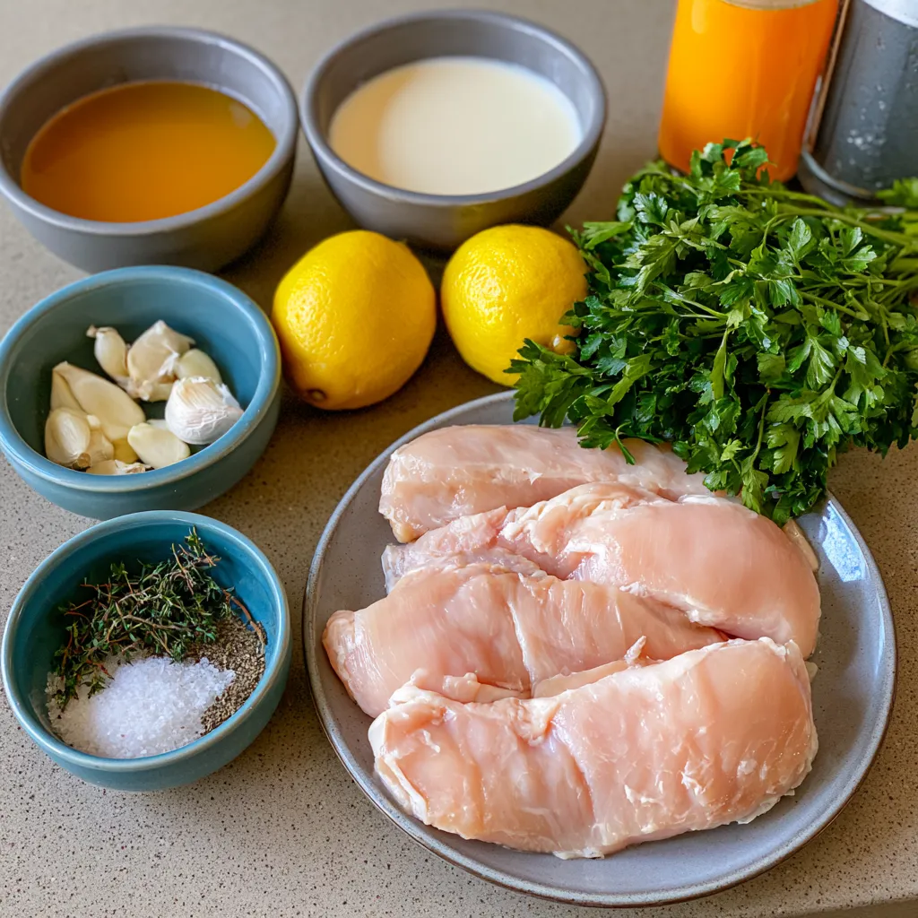 crock pot creamy lemon chicken breasts