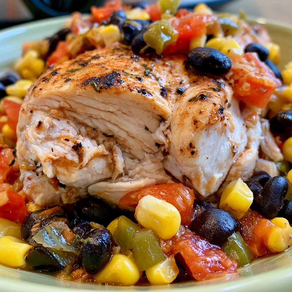 crock pot fiesta chicken