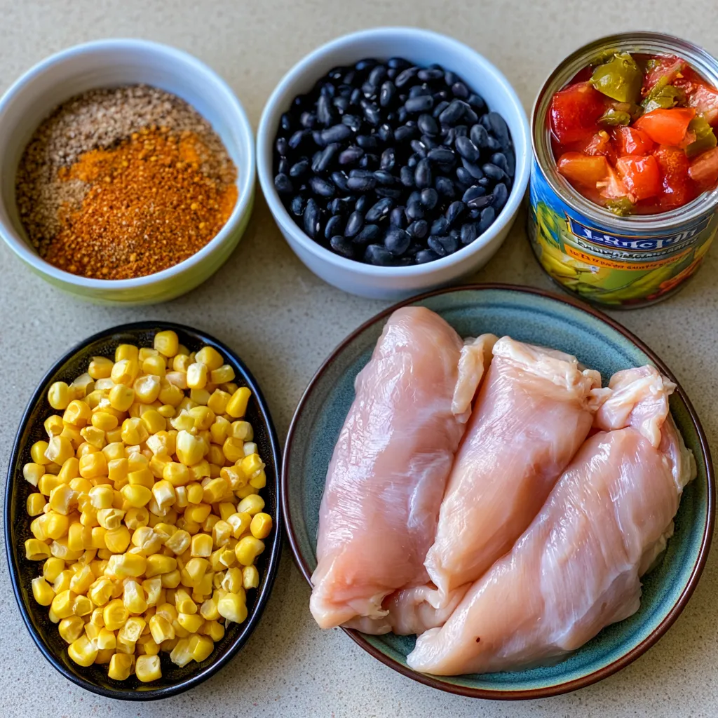 crock pot fiesta chicken