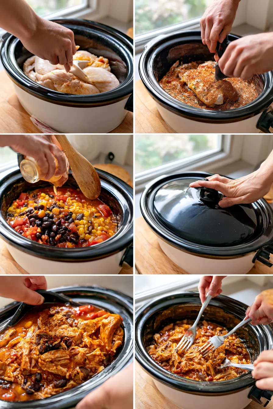 crock pot fiesta chicken