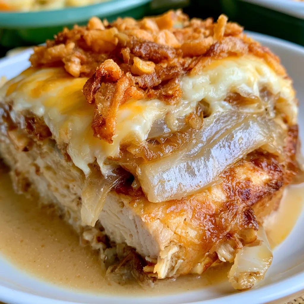 crock pot french onion chicken