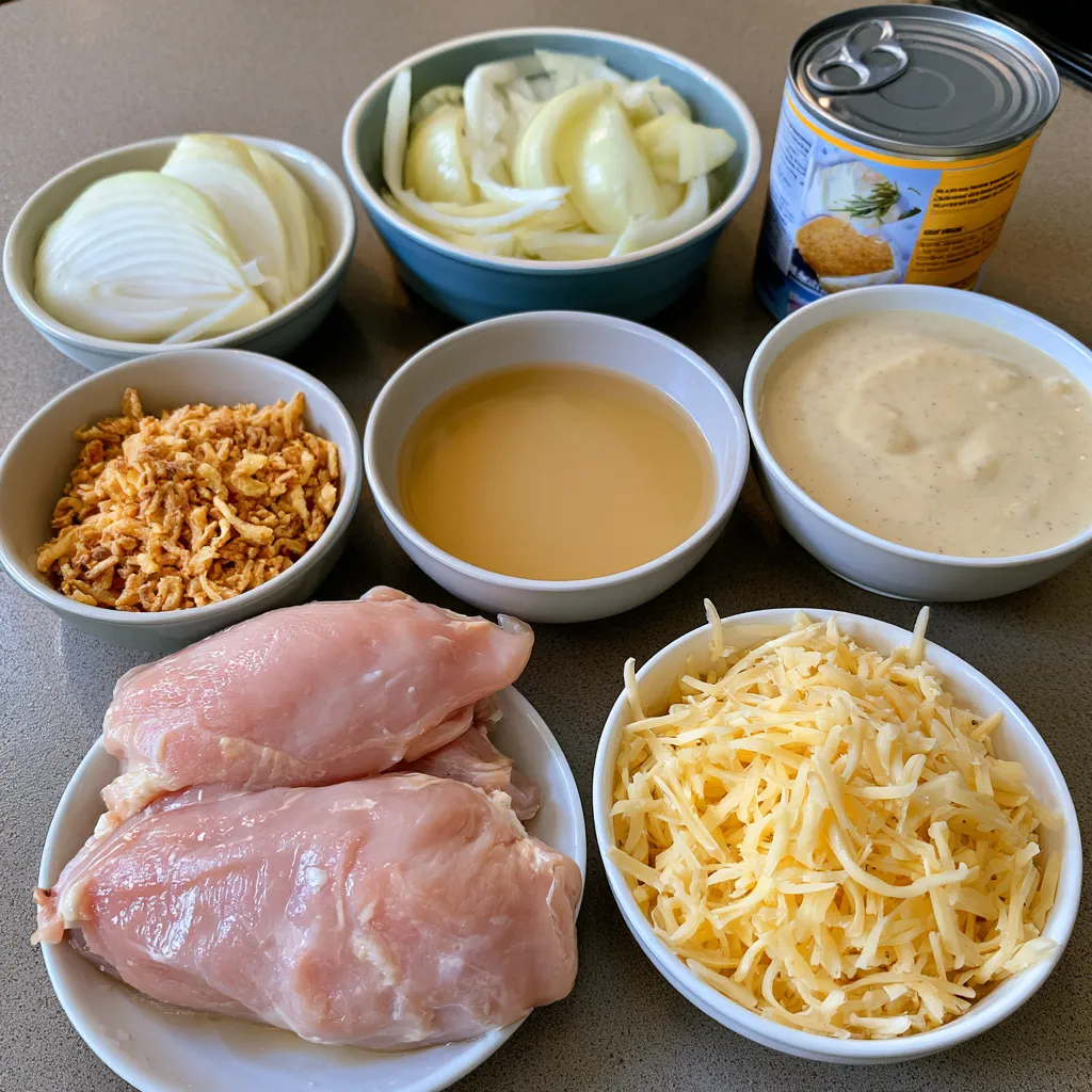 crock pot french onion chicken
