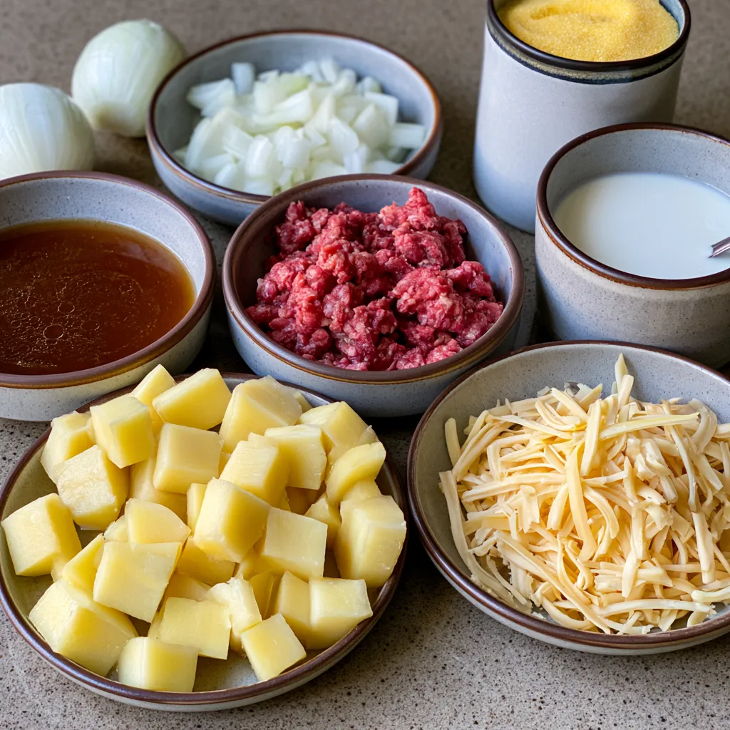 crock pot hamburger potato soup