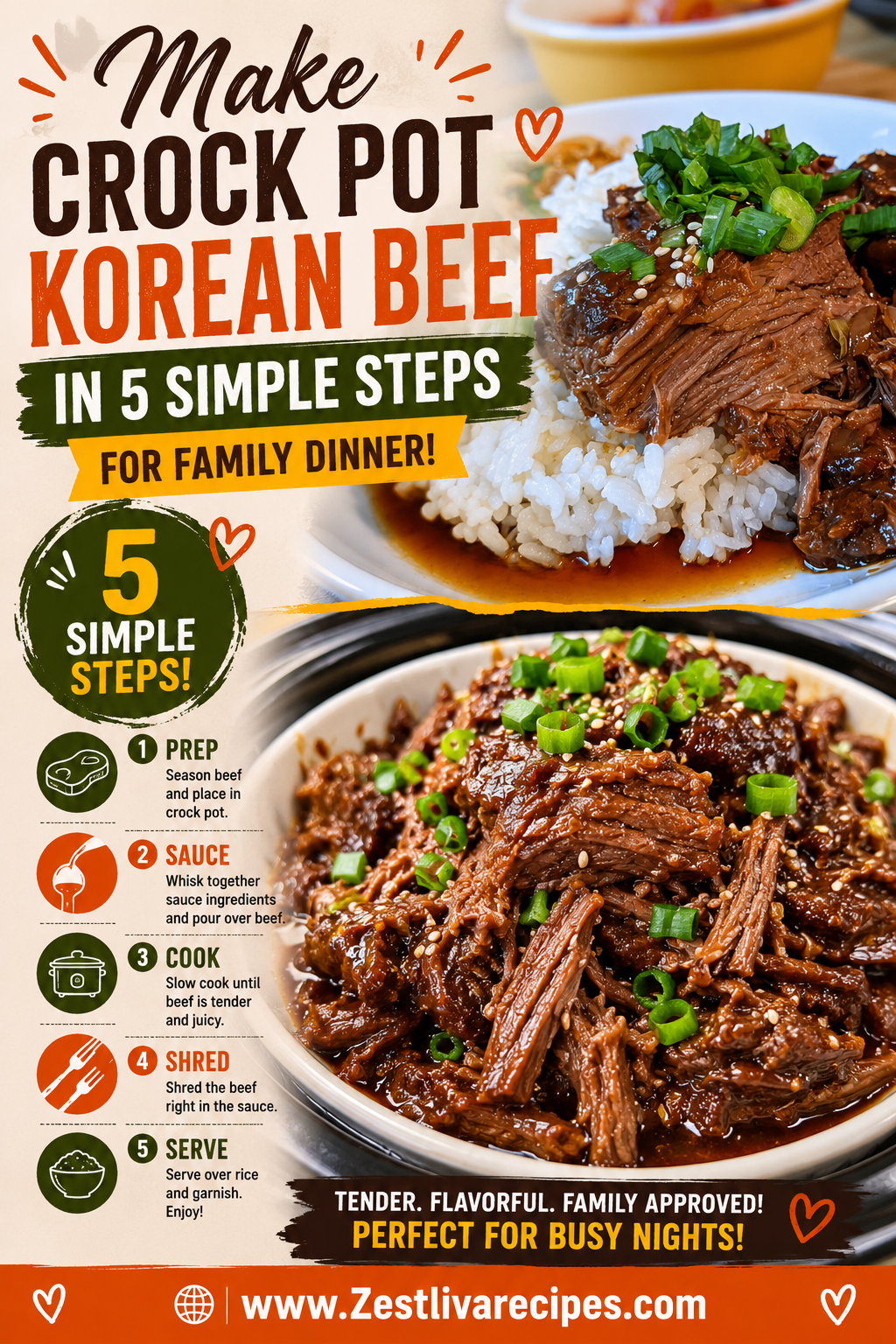 crock pot korean beef