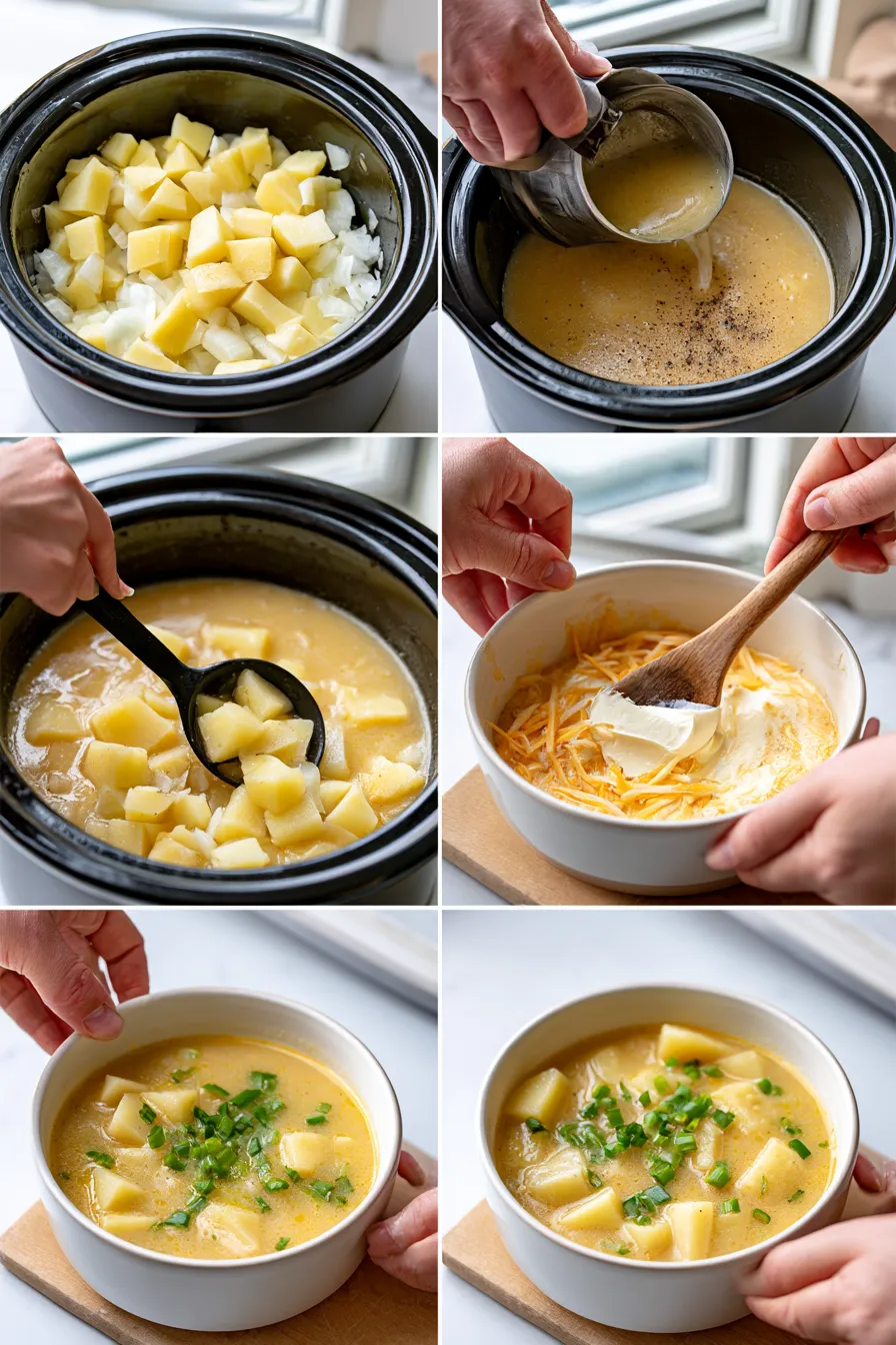 crock pot potato soup