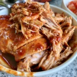 crock pot pulled bbq chicken