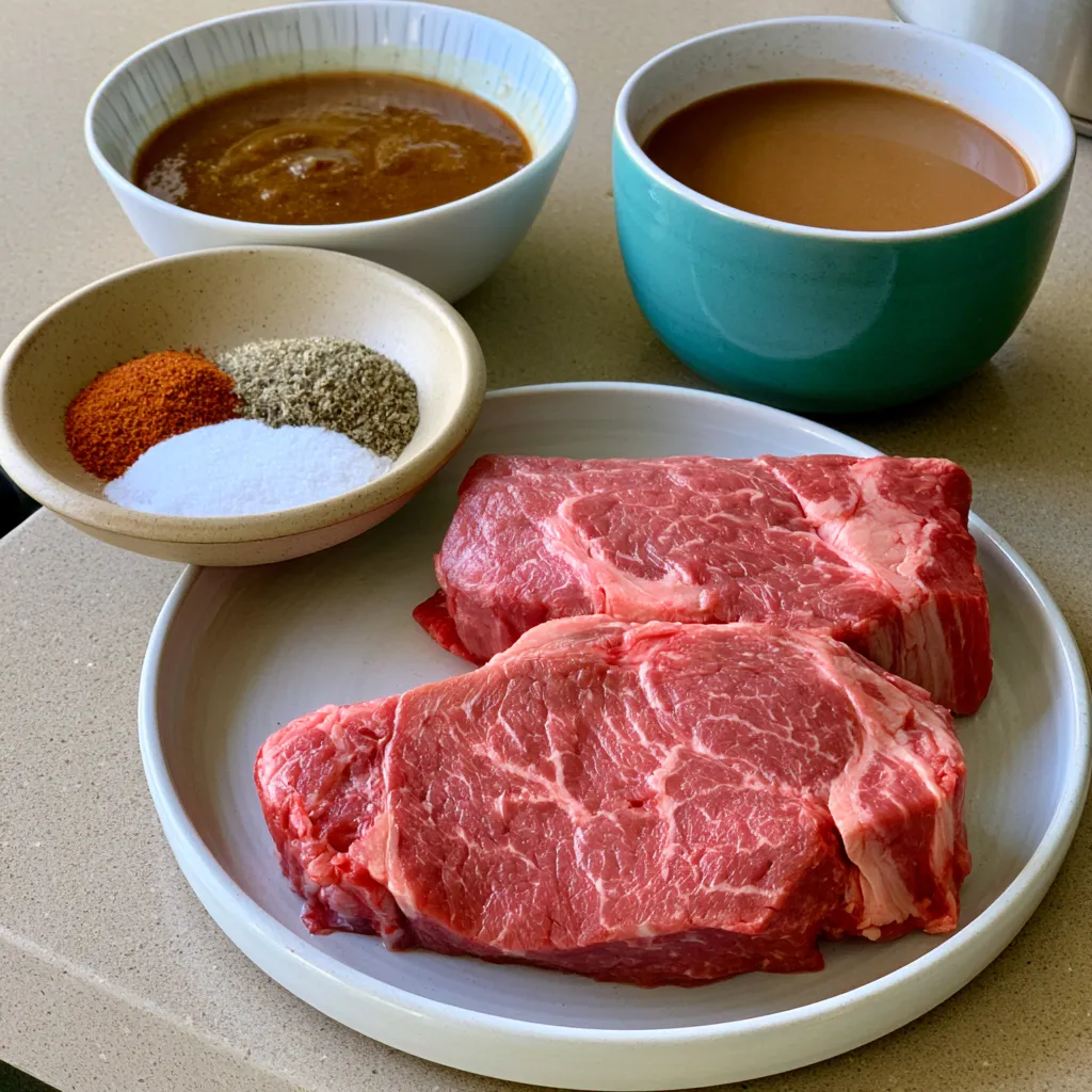 crock pot sirloin steak