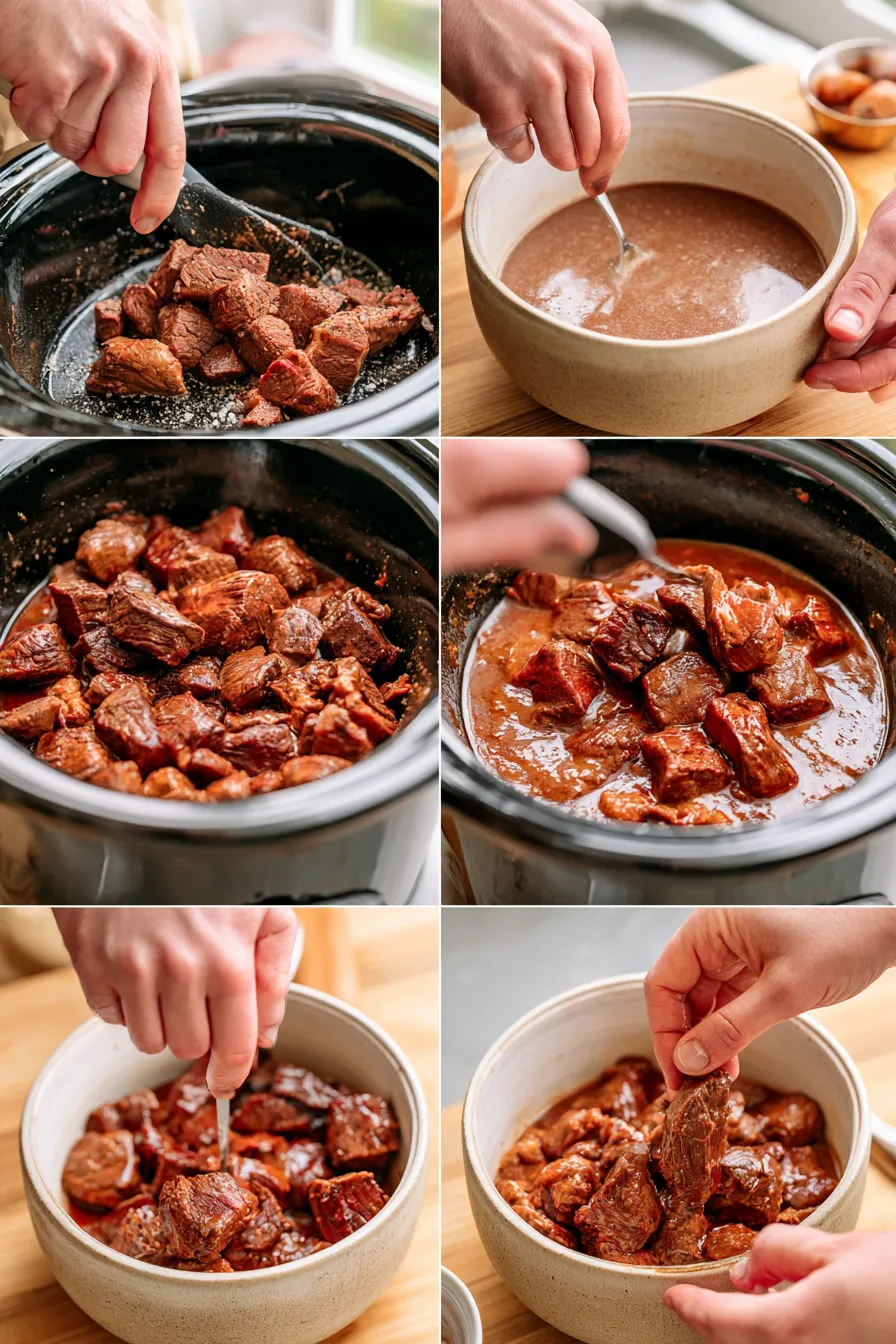 crock pot sirloin steak