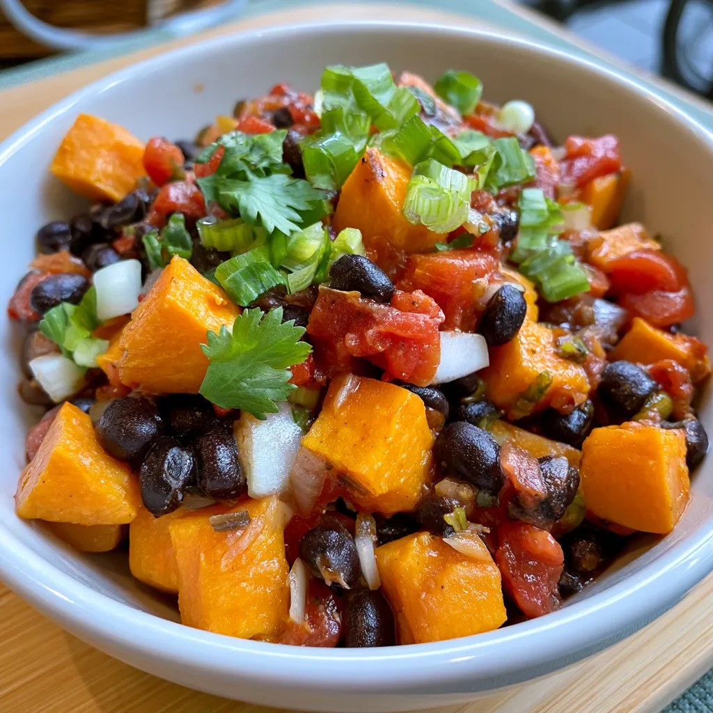 crock pot sweet potato black bean chili