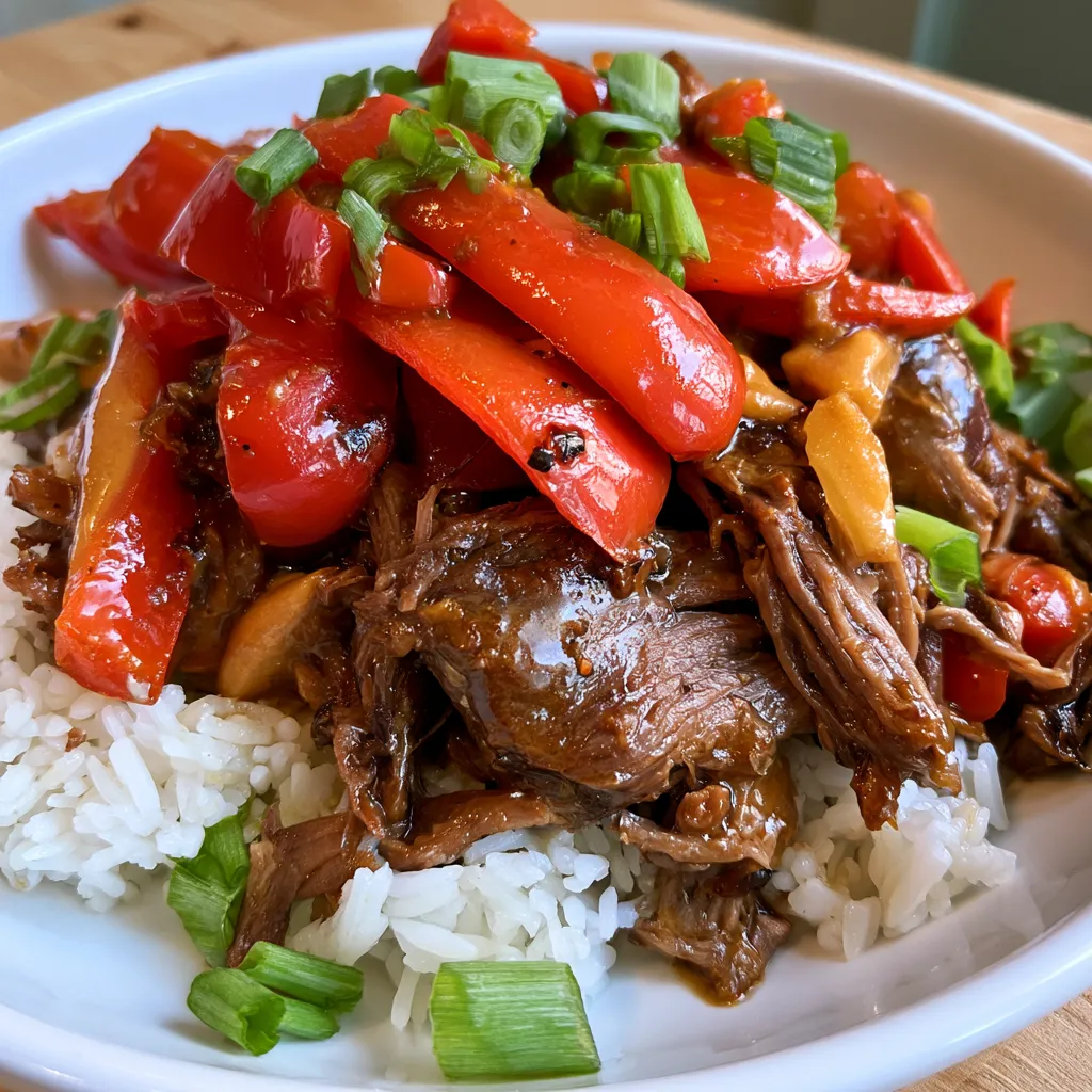 crock pot thai style pork