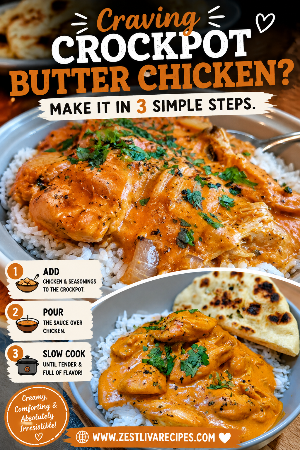 crockpot butter chicken