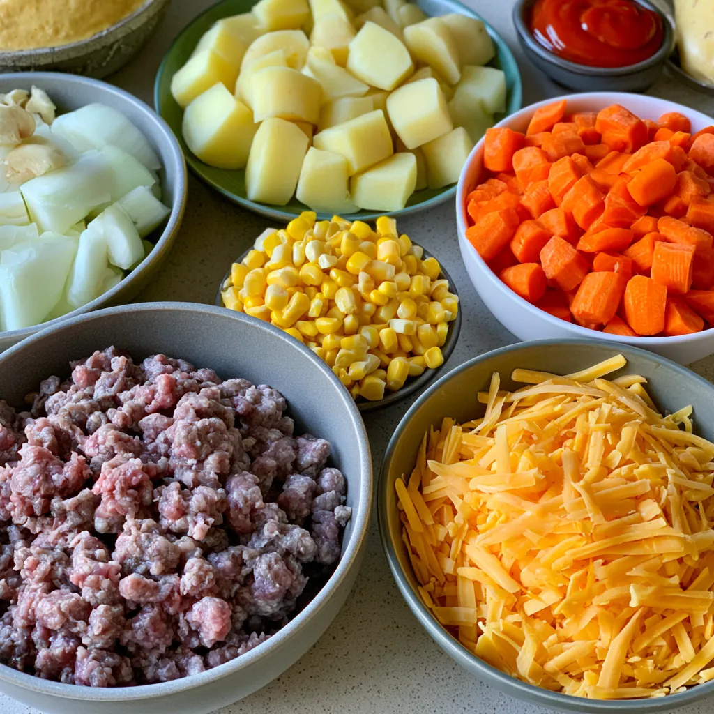 crockpot cheeseburger soup with bacon