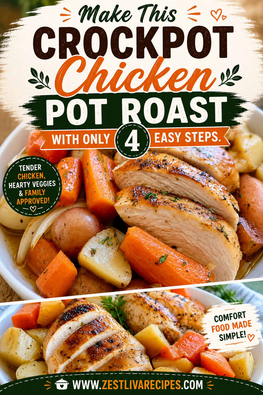 crockpot chicken pot roast