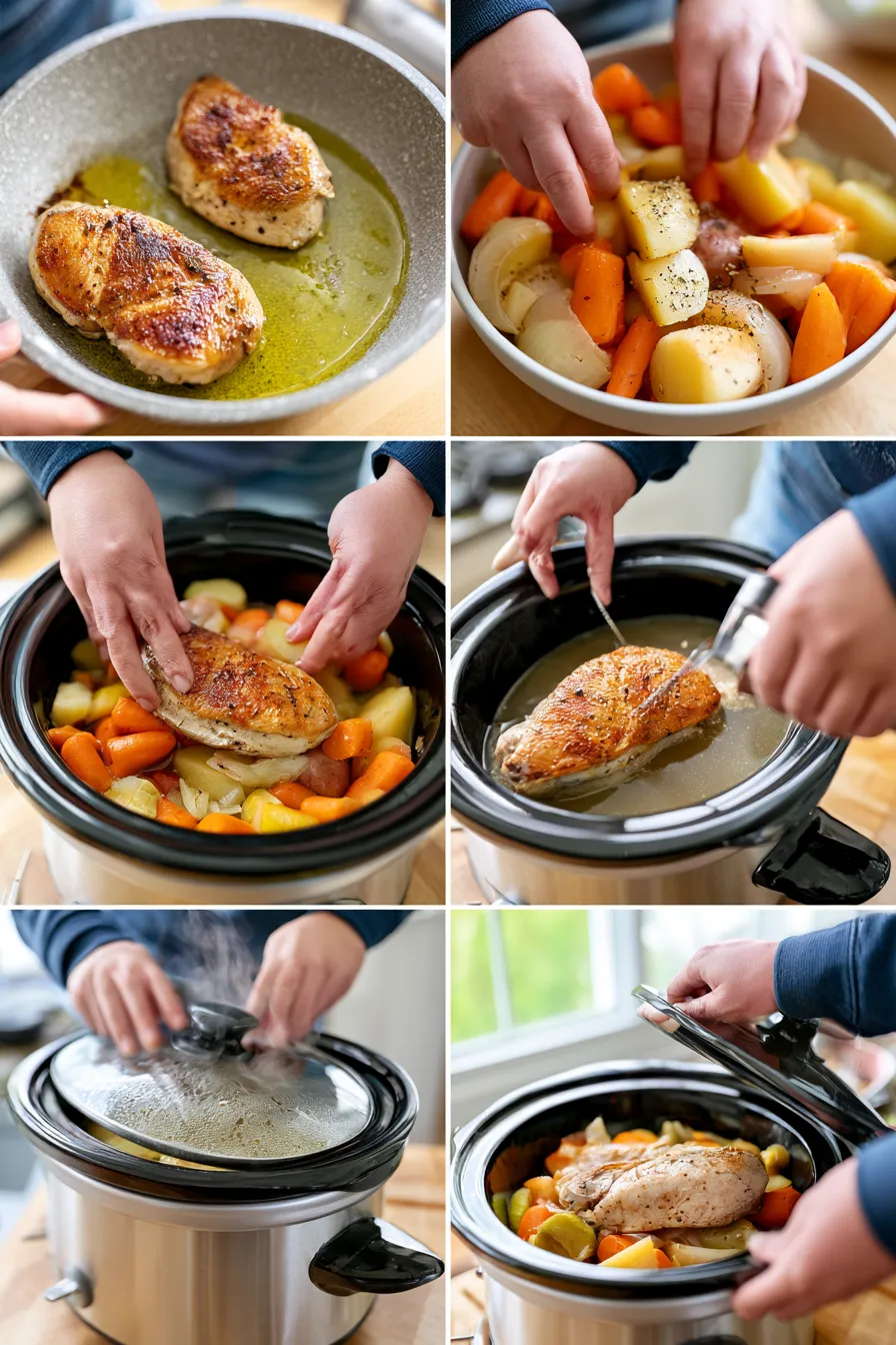 crockpot chicken pot roast