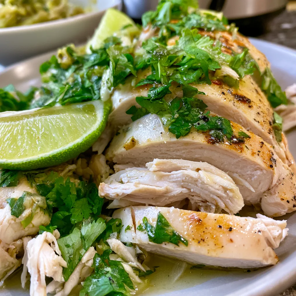 crockpot cilantro lime chicken