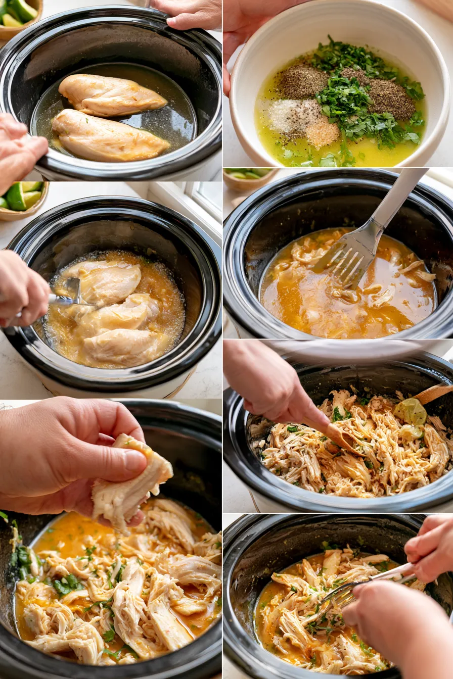 crockpot cilantro lime chicken