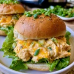 crockpot crack chicken sandwiches