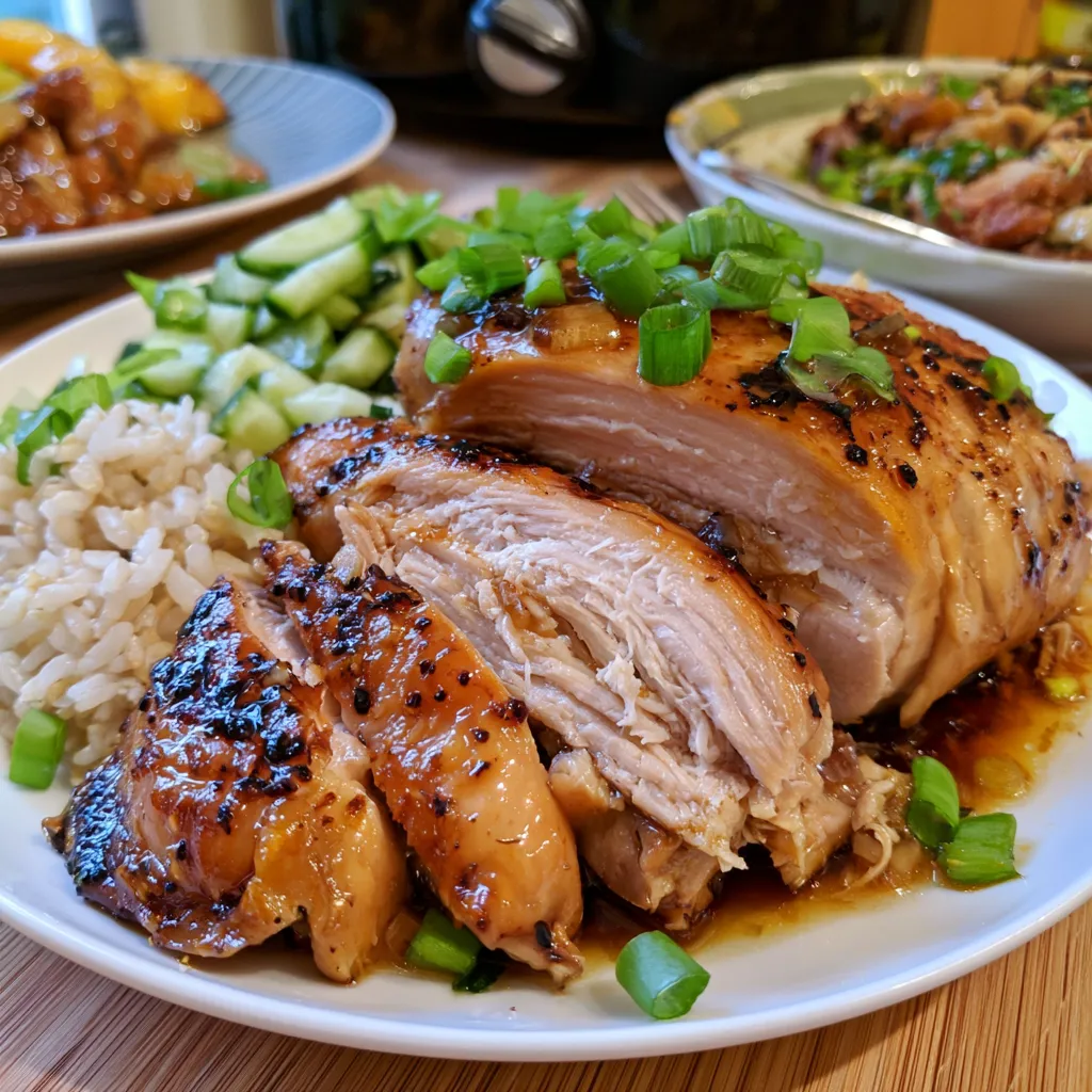 crockpot honey garlic chicken