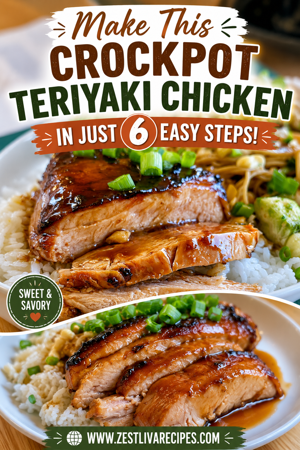 crockpot teriyaki chicken