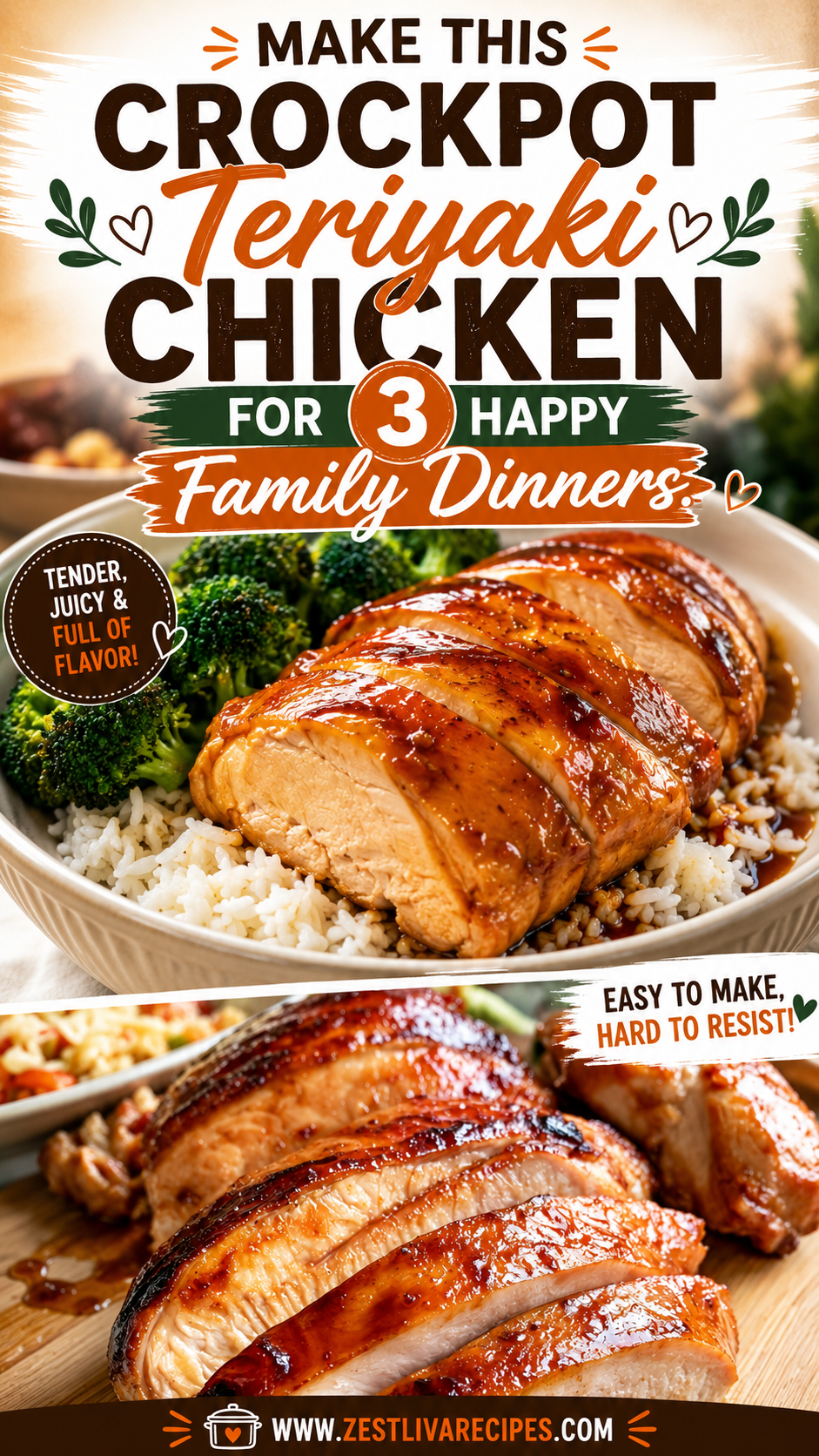 crockpot teriyaki chicken