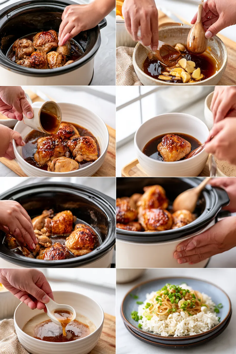 crockpot teriyaki chicken