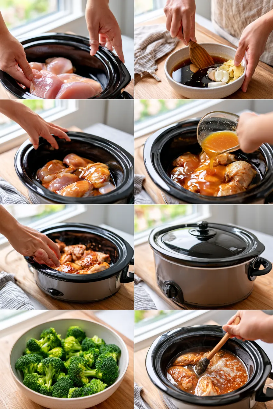 crockpot teriyaki chicken