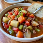 crockpot vegetable beef soup