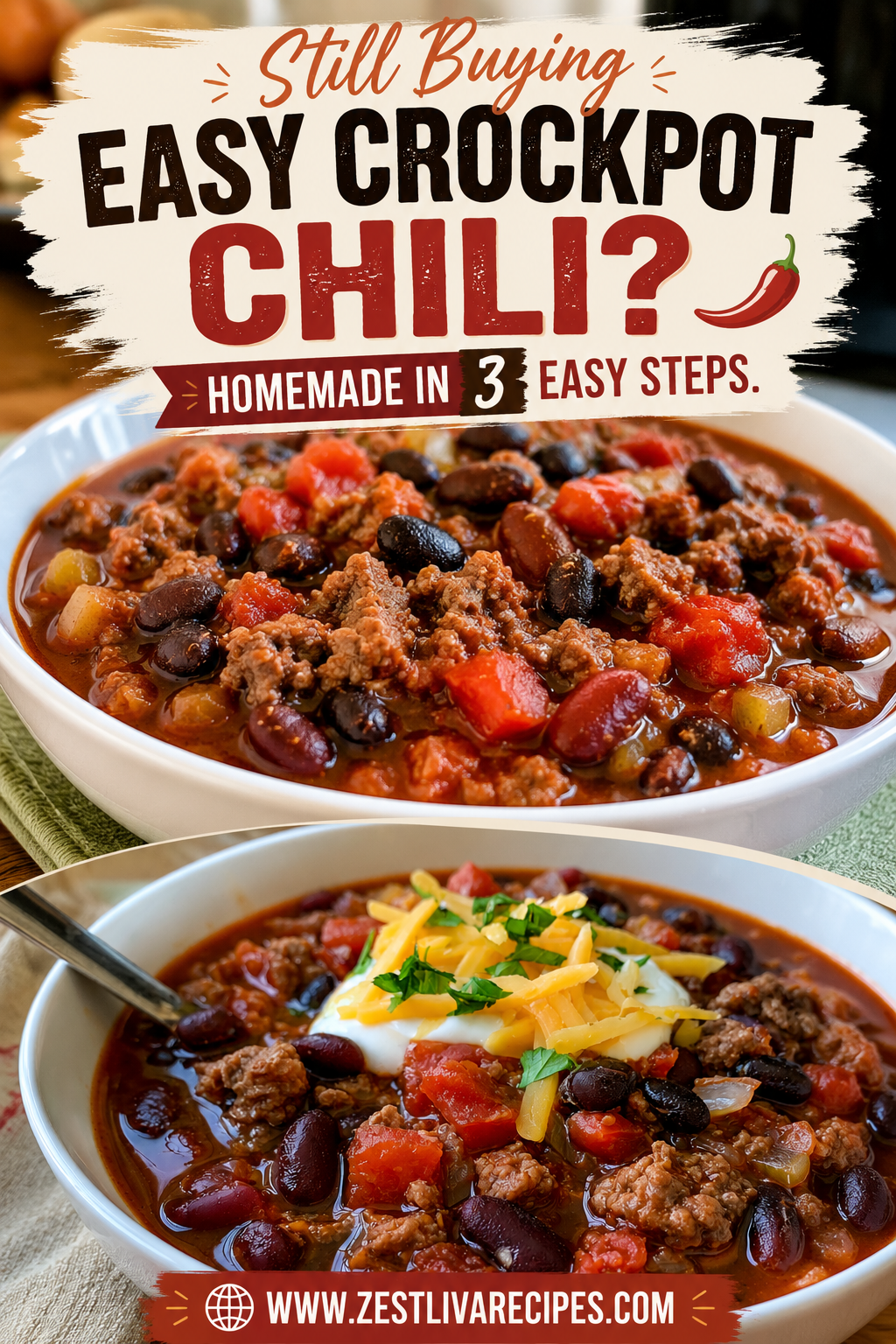 easy crockpot chili