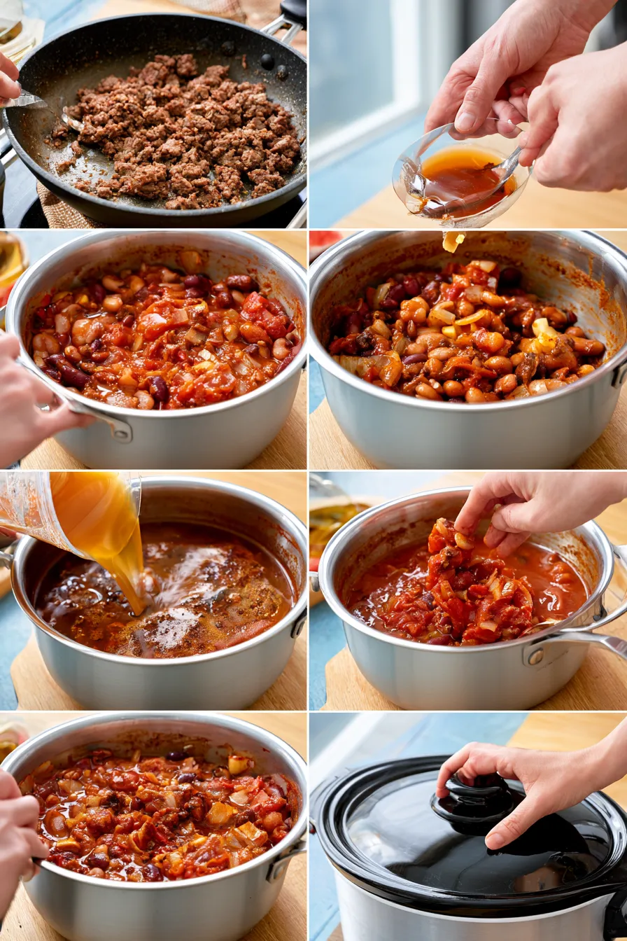 easy crockpot chili