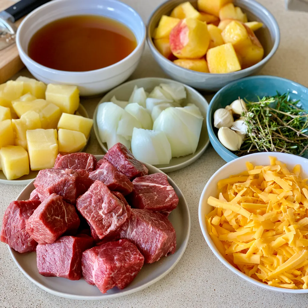 fall apple cider stew mash