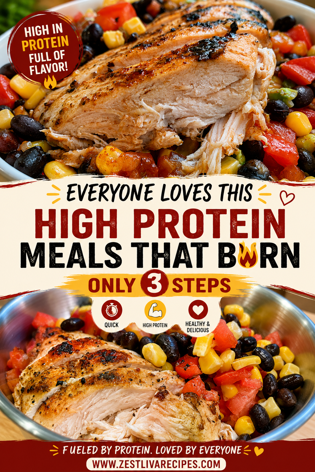 high protein meals that burn fat fast